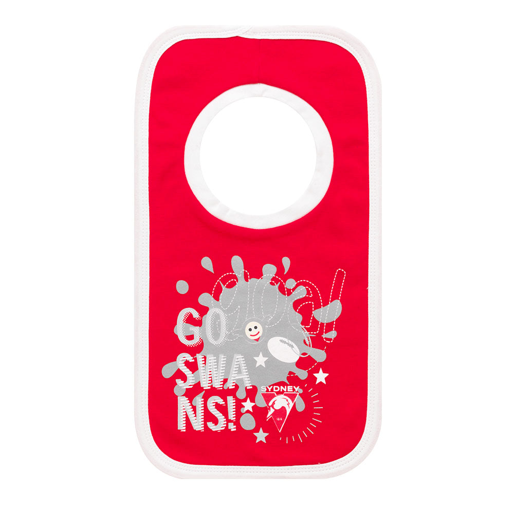 AFL Sydney Swans 2 Pack Bib Set