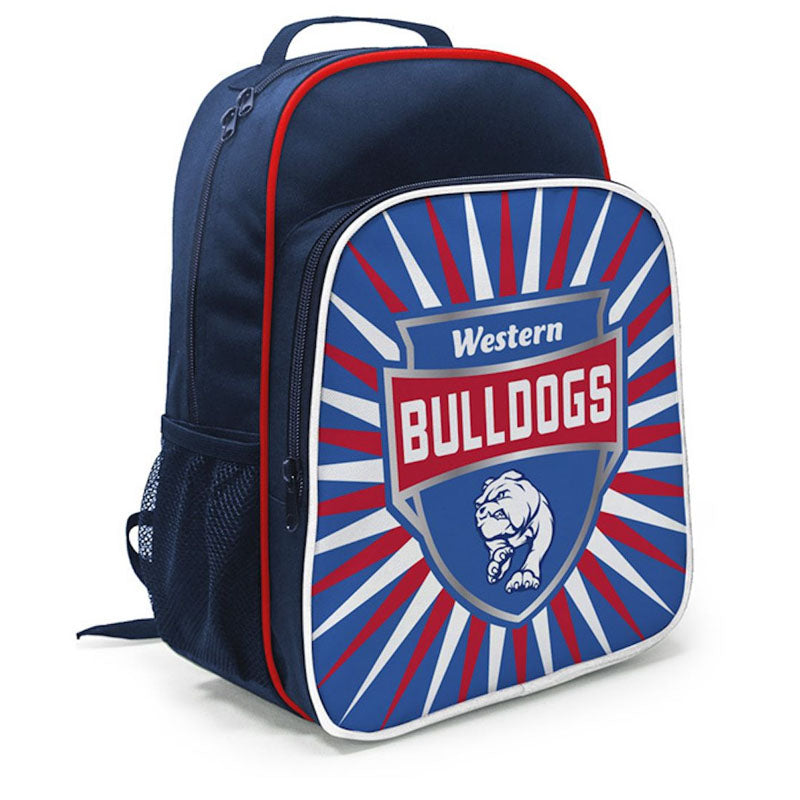 BURLEY AFL WESTERN BULLDOGS KIDS SHIELD BACKPACK