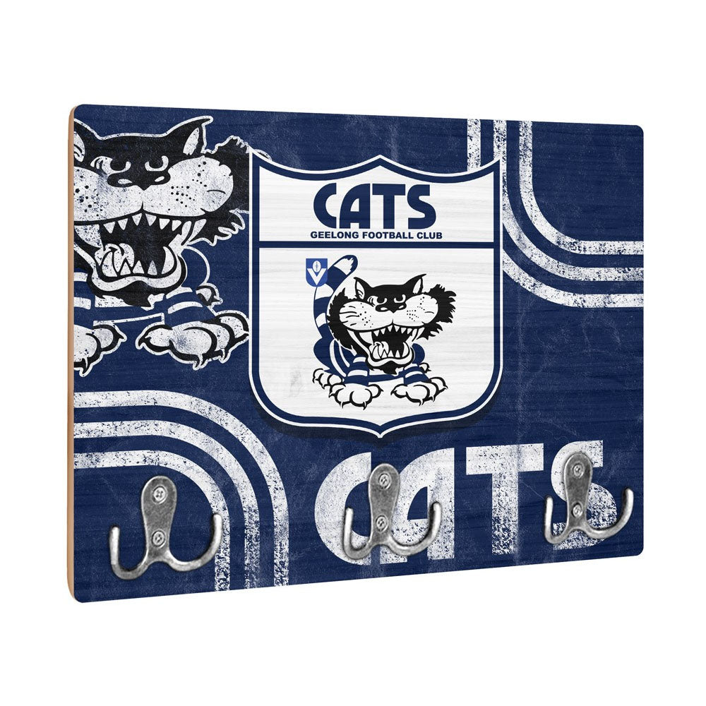 AFL Geelong Cats Key Rack