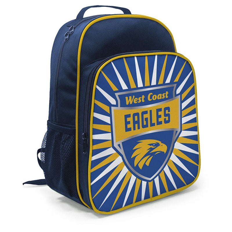 BURLEY AFL WEST COAST EAGLES KIDS SHIELD BACKPACK