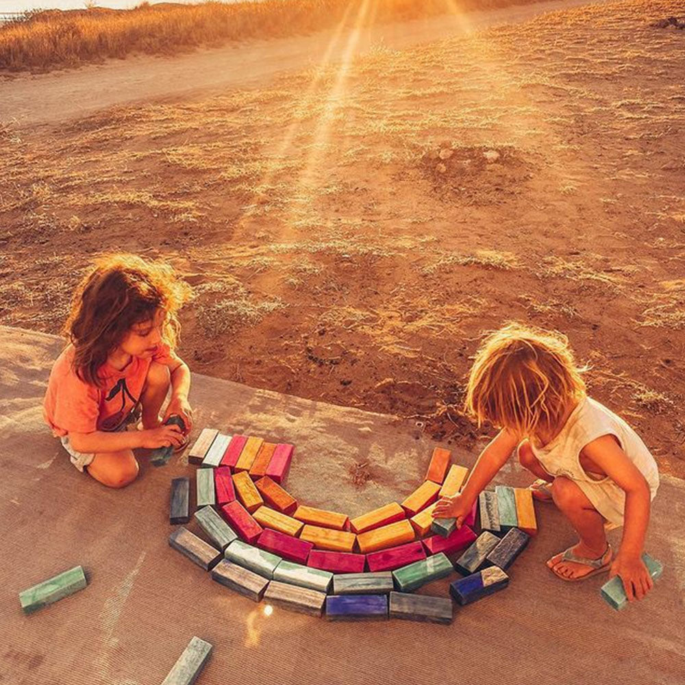 Giant Jumbling Tower Rainbow