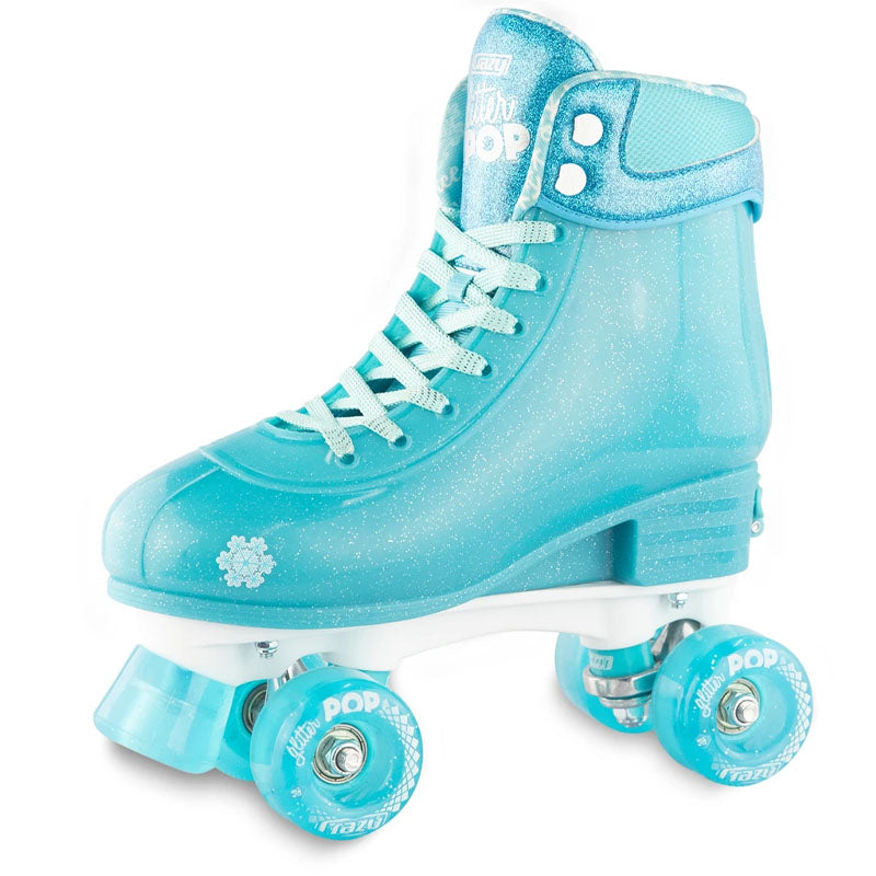 CRAZY SKATE GLITTER POP ROLLER SKATES