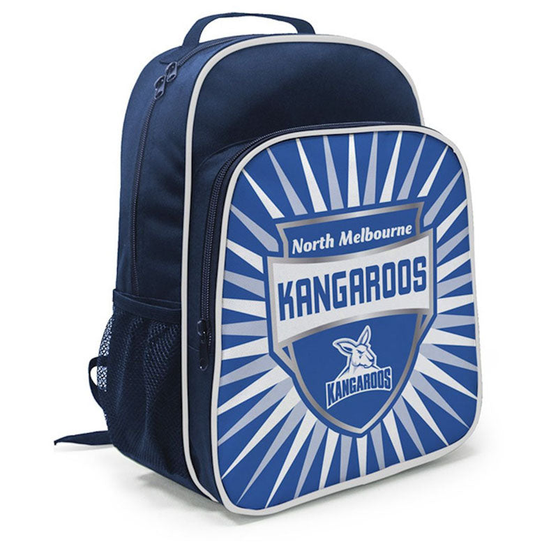 BURLEY AFL NORTH MELBOURNE KANGAROOS KIDS SHIELD BACKPACK