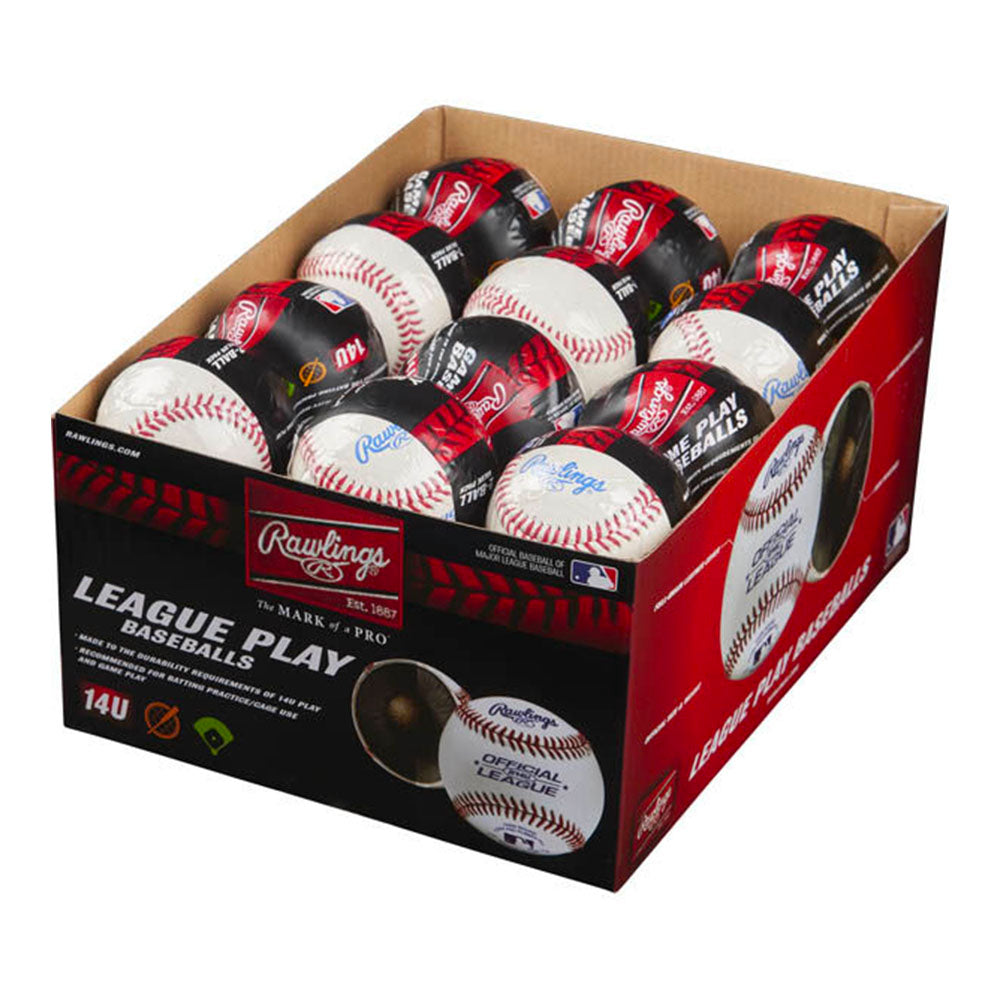 Rawlings Recreation and Practice Twin Pack U14 Baseballs