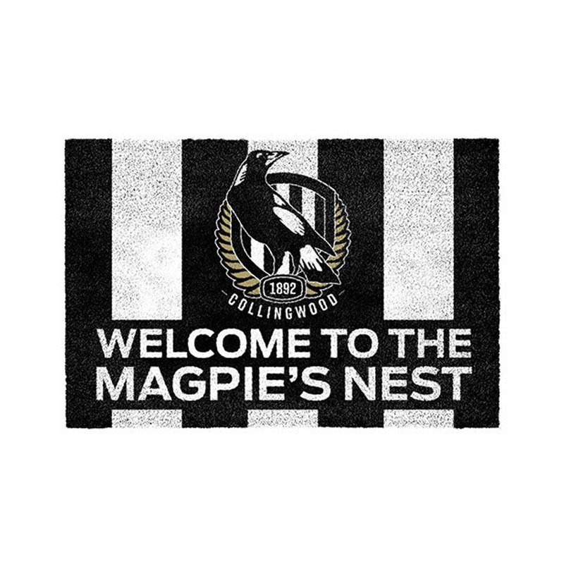 AFL Collingwood Magpies Door Mat