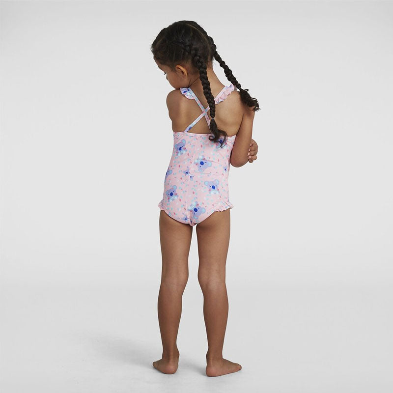 Speedo Girls Toddler Koko Koala Allover Thinstrap