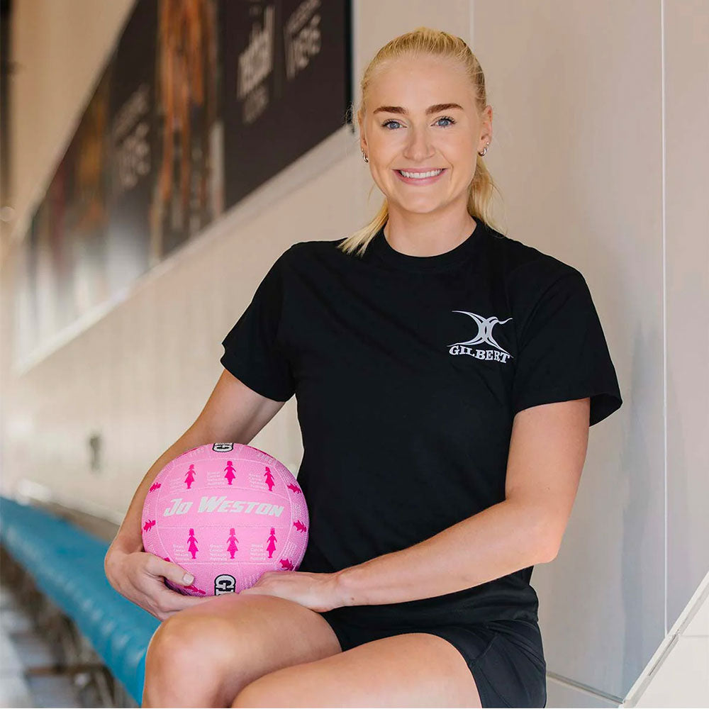Gilbert Jo Weston BCNA Signature Netball
