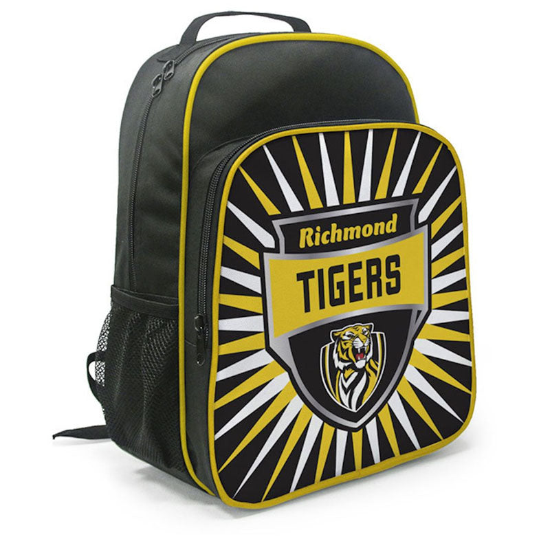 BURLEY AFL RICHMOND TIGERS KIDS SHIELD BACKPACK