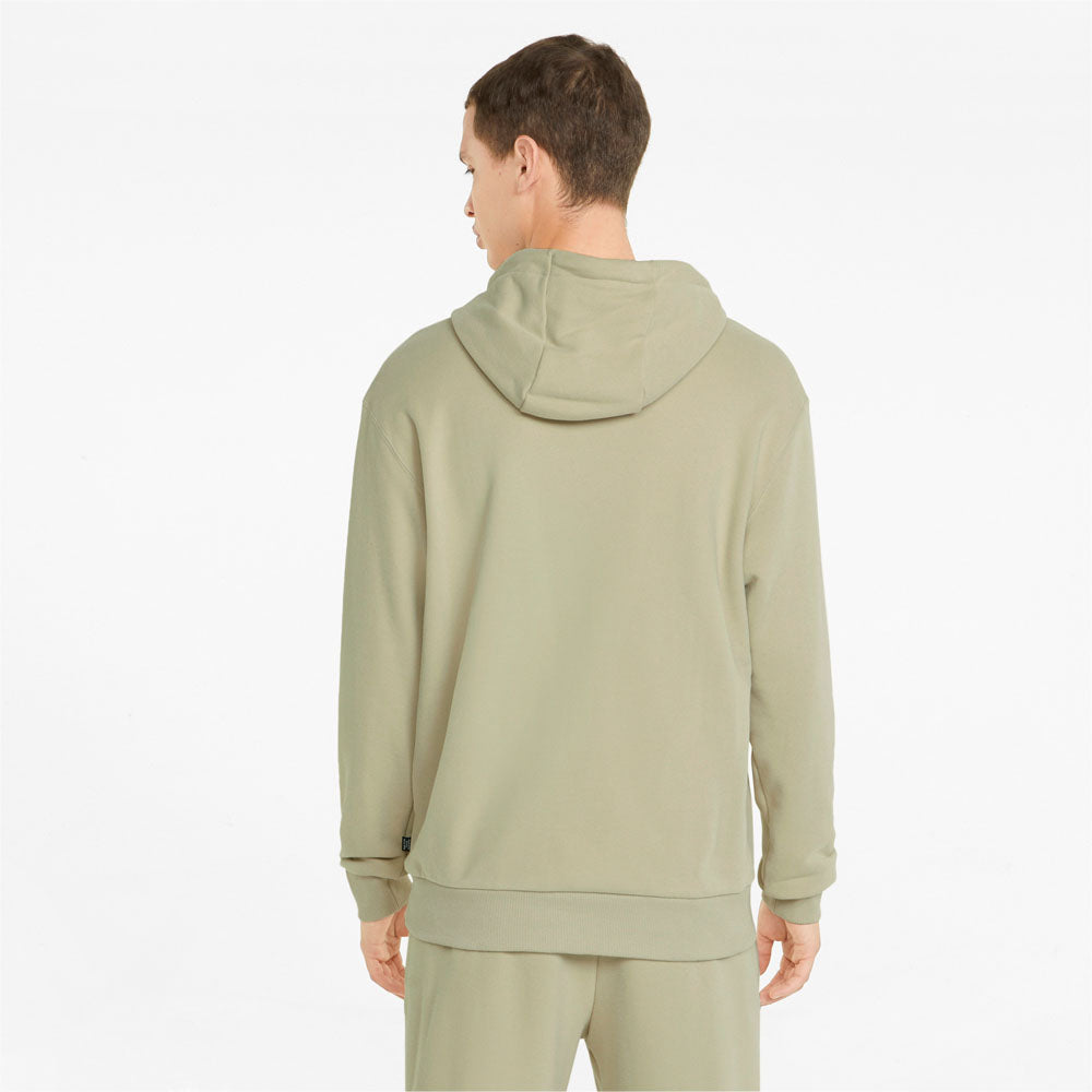Puma Mens Essential+ Hoodie Putty