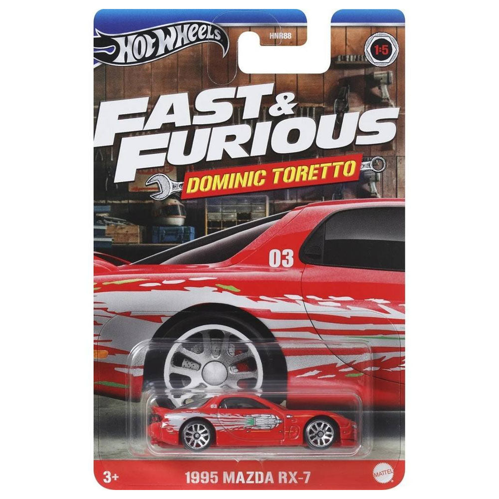 Hot Wheels - Fast & Furious - Domonic Toretto - 1995 Mazda RX-7