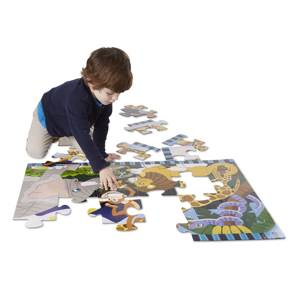 Melissa & Doug - Safari 24 Piece Puzzle