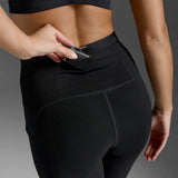 2XU Womens Form Stash Hi-Rise 6 Inch Compression Short