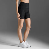 2XU Womens Form Stash Hi-Rise 6 Inch Compression Short