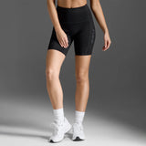 2XU Womens Form Stash Hi-Rise 6 Inch Compression Short