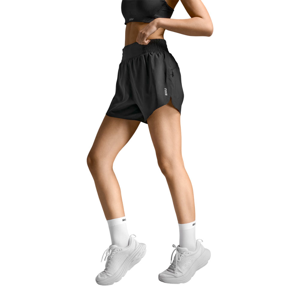 2XU Womens Aero Hi-Rise 4 Inch Shorts