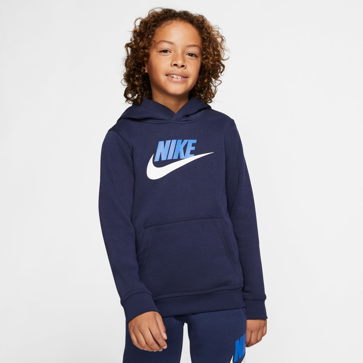 Nike Boys Sportswear Club Plus HBR Pullover Hoodie