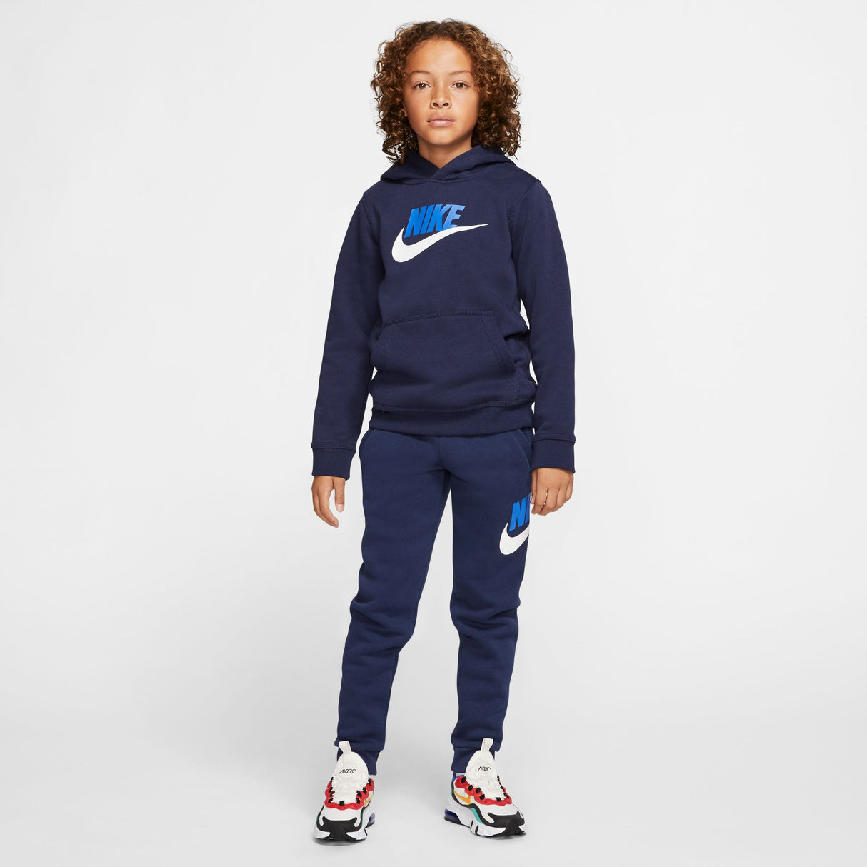 Nike Boys Sportswear Club Plus HBR Pullover Hoodie