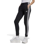 Adidas Womens 3 Stripe Fleece Pants