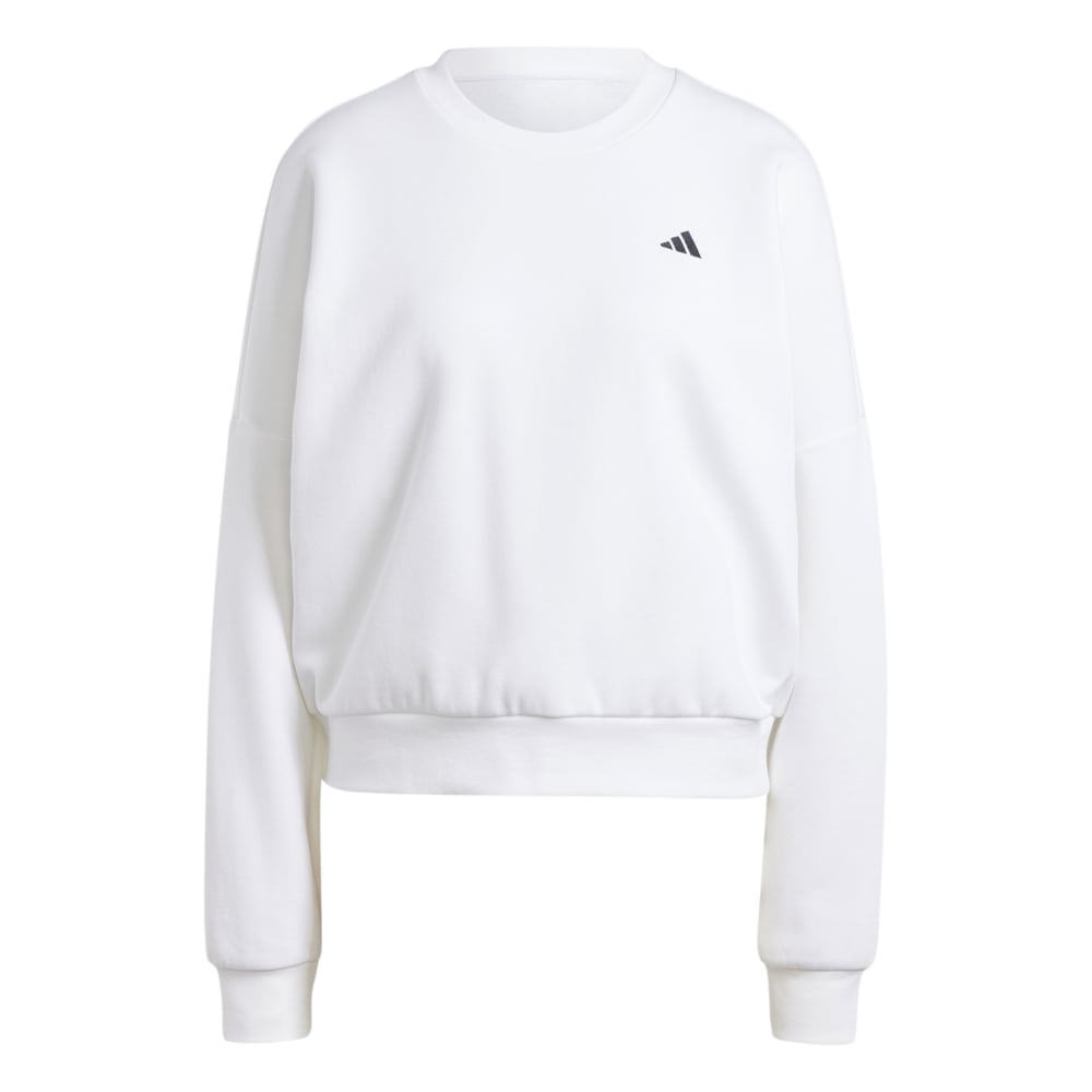 Adidas Womens Small Logo Feel Cozy Sweatshirt