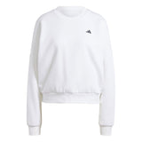 Adidas Womens Small Logo Feel Cozy Sweatshirt