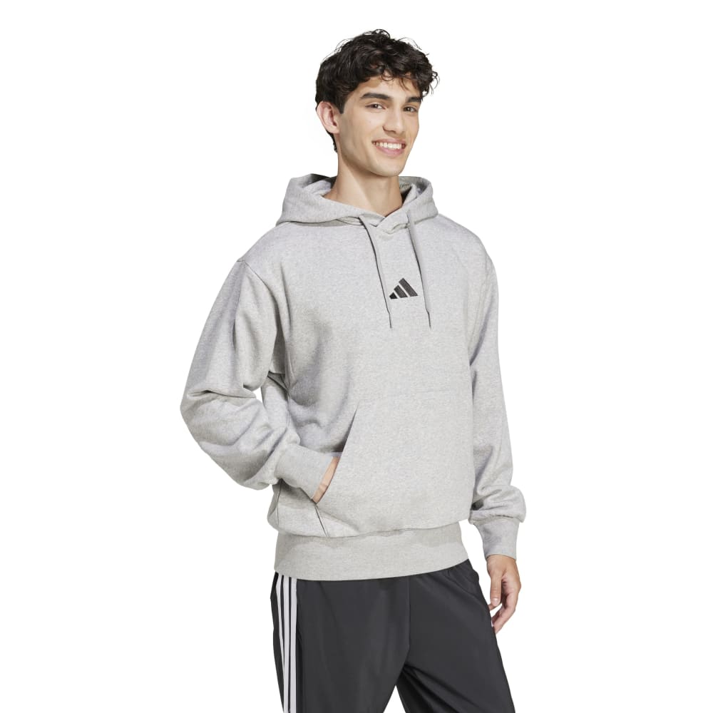 Adidas Mens Essentials Feelcozy Fleece Hoodie