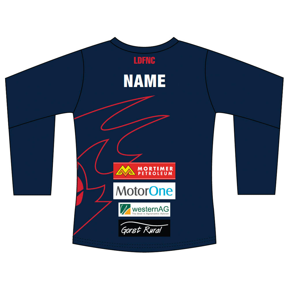 Junior Long Sleeve Warm Up Top Lismore Derri FC