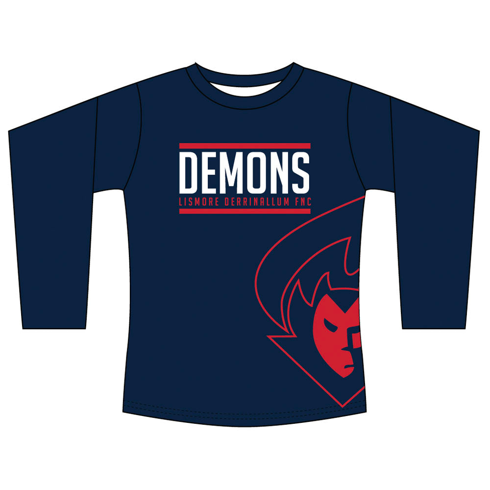 Mens Long Sleeve Warm Up Top Lismore Derri FC