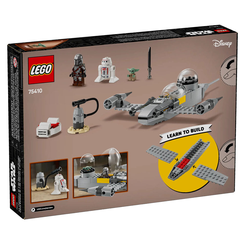 LEGO Star Wars Mando and Grogus N-1 Starfighter - 75410
