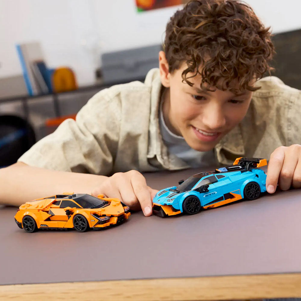 LEGO Speed Champions Lamborghini Revuelto & Lamborghini Huraca STO - 77238