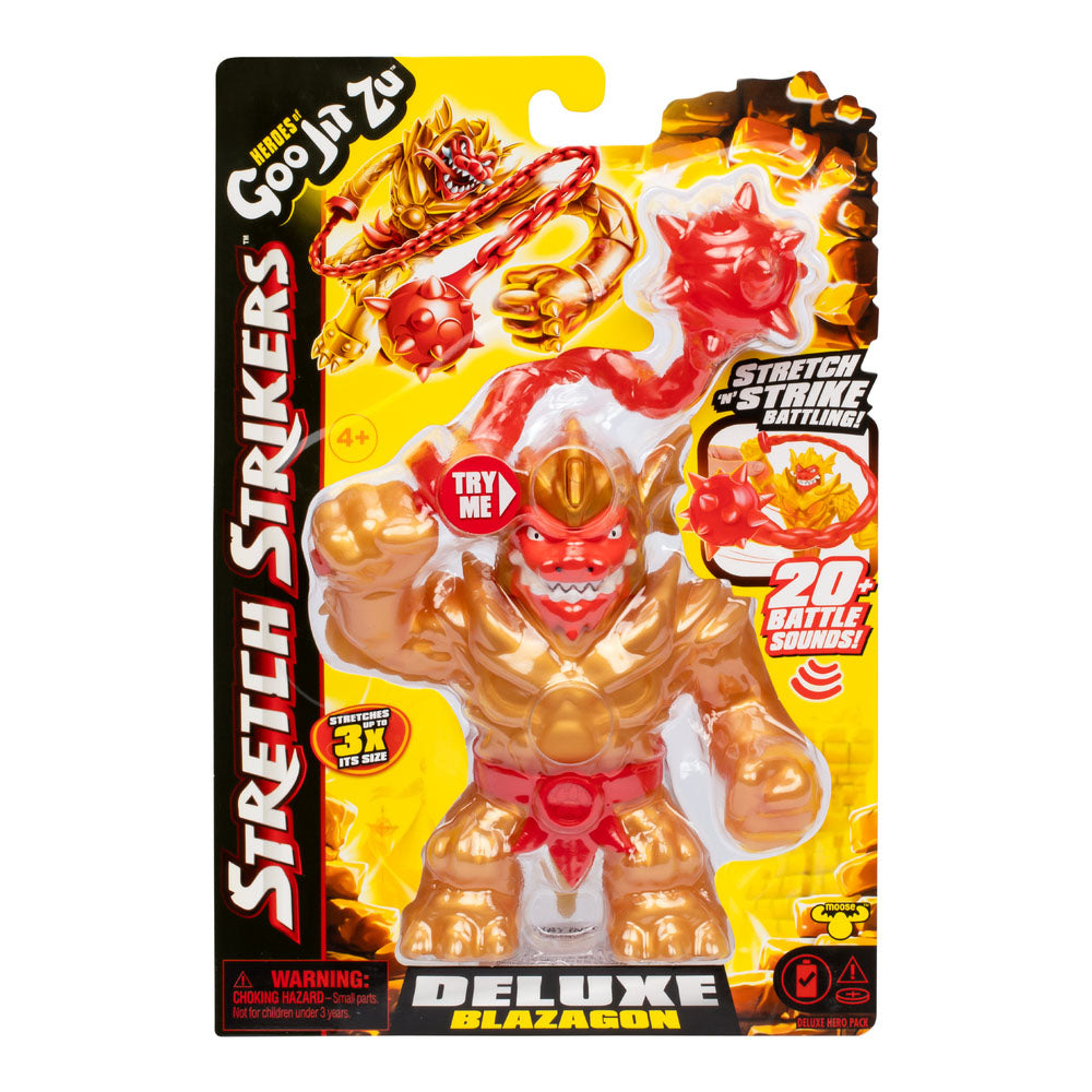 Heroes Of Goo Jit Zu Stretch Strikers S11 Deluxe Hero Pack Blazagon