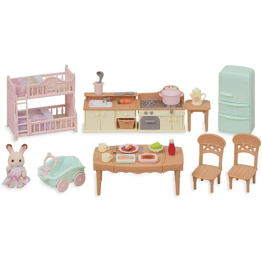 Sylvanian Families Country Home Furniture Set