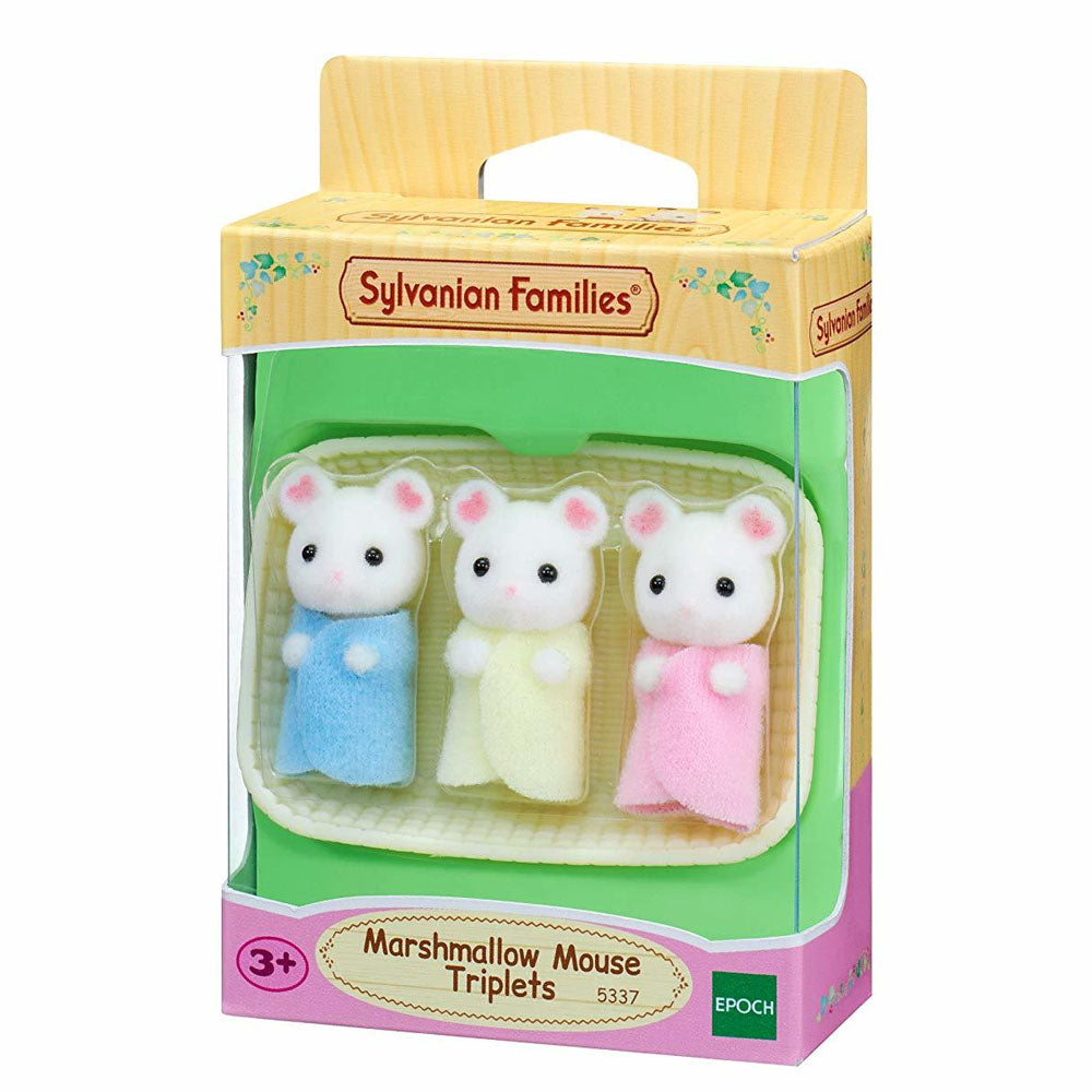 Sylvanian Families Marshmallow Mouse Triplets