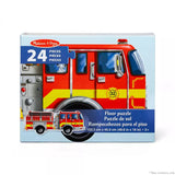 Melissa & Doug - Giant Fire Truck Floor Puzzle 24 Piece