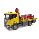 Bruder Scania Super 560R Tow Truck with Light & Sounds Module & Bruder Roadster