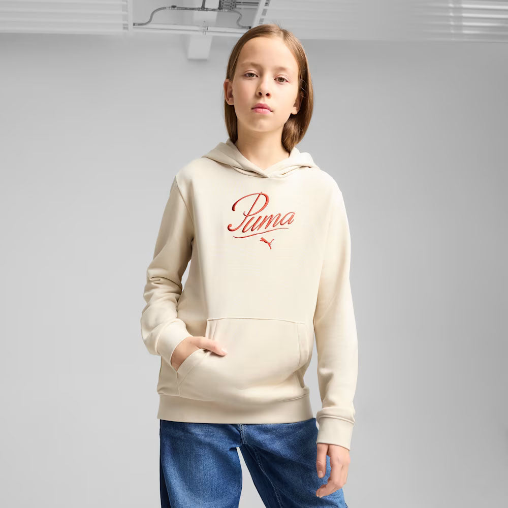 Puma Kids Essentials Script Hoodie