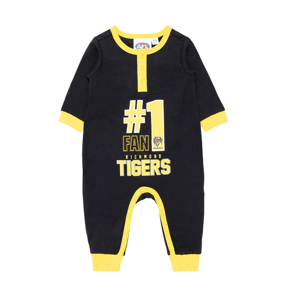 AFL Richmond Tigers Baby Romper