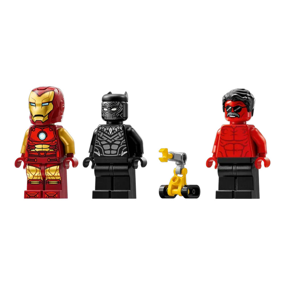 LEGO Marvel Iron Man Car & Black Panther vs. Red Hulk - 76310