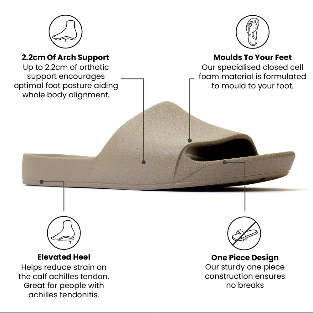 Archie Womens Arch Support Slides