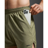 2XU Mens Aero 5 Inch Shorts