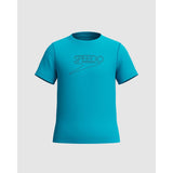 Speedo Junior Classic Logo Short Sleeve Rashguard