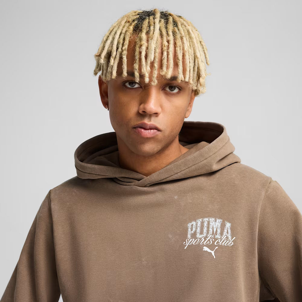 Puma Mens Class Washed Hoodie