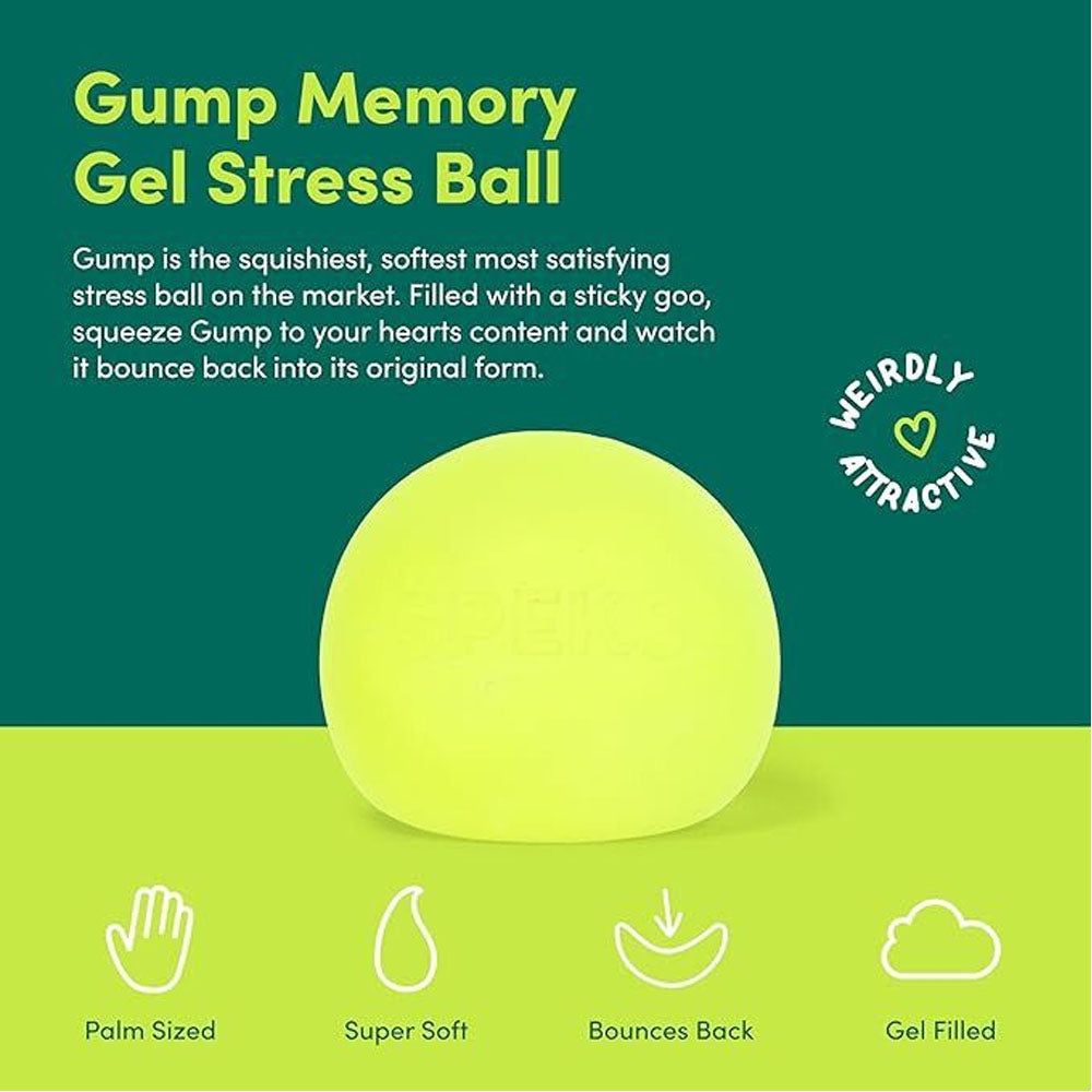 Speks Gump Squish Ball - Mist