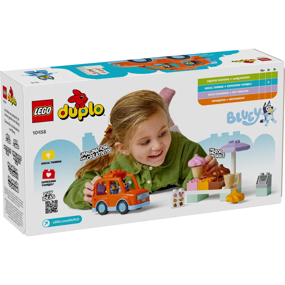 LEGO Duplo Bluey Ice Cream Trip With Bluey - 10458