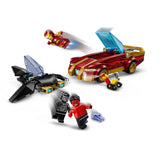 LEGO Marvel Iron Man Car & Black Panther vs. Red Hulk - 76310