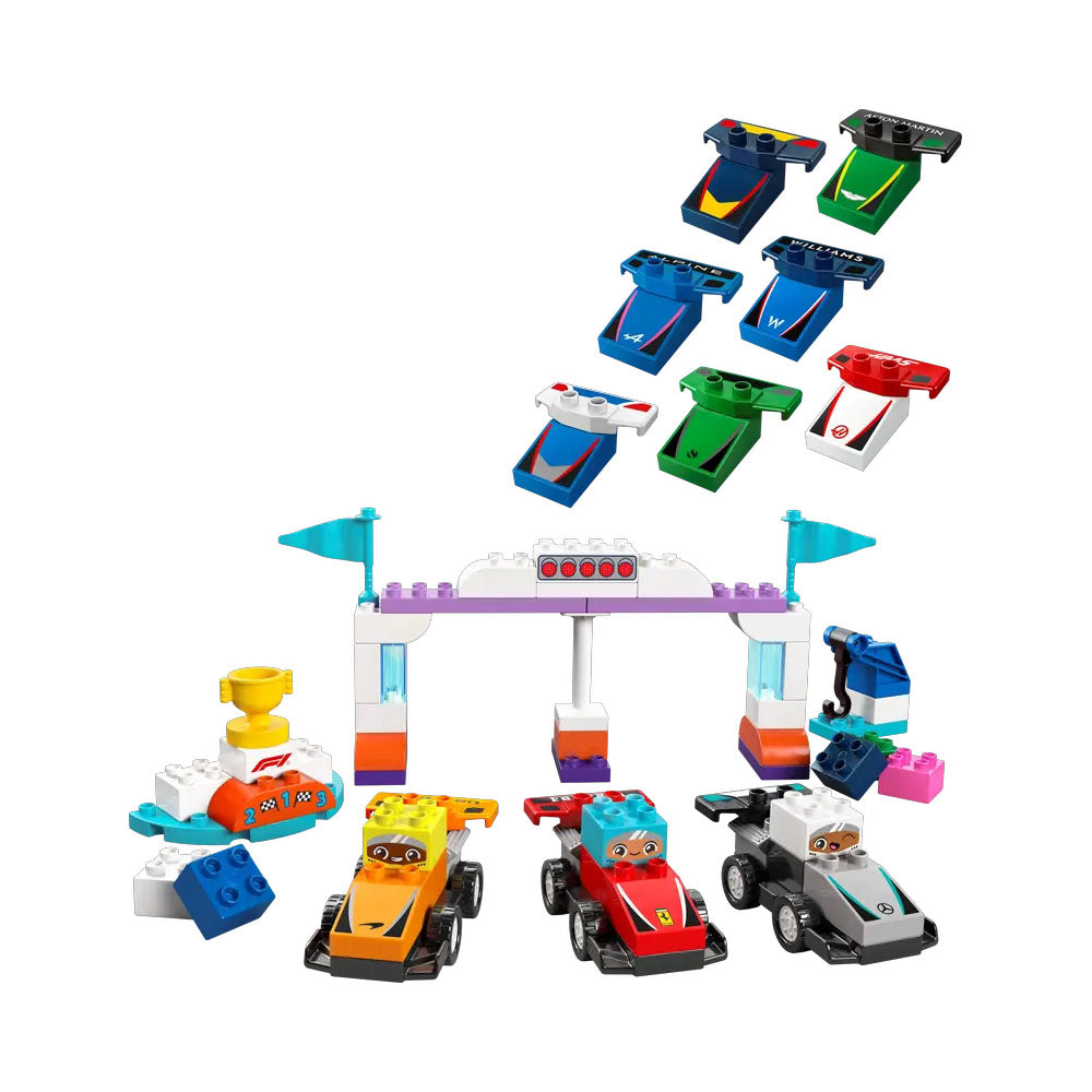 LEGO Duplo F1 Team Race Cars & Drivers - 10445