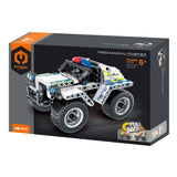 iM.Master Mechanical Master Pull Back Police Car building Blocks 199 Pcs