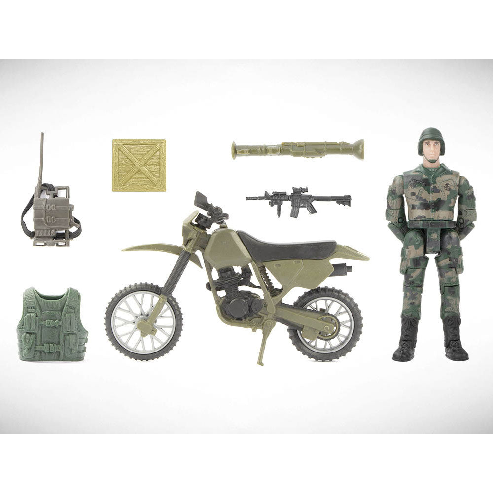World Peacekeepers 1:18 Military Figure With Accessories Assorted