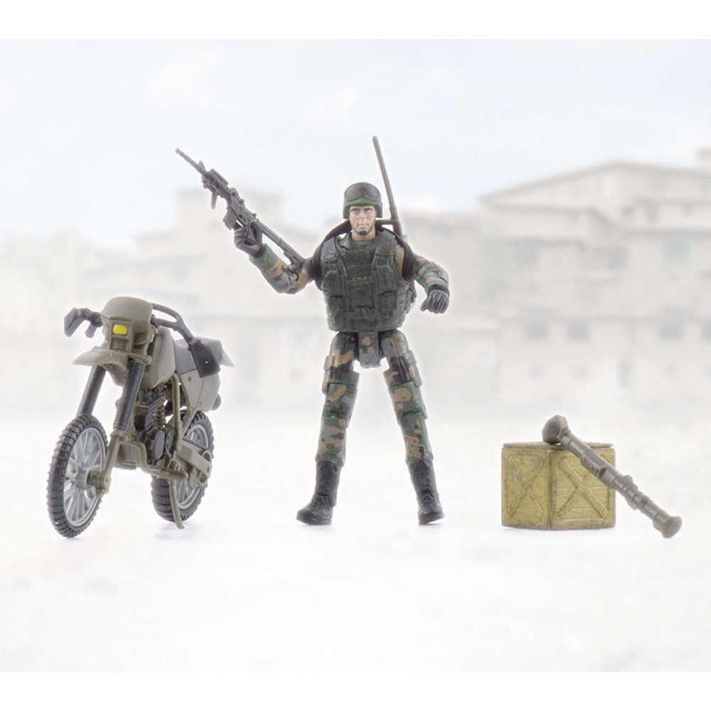 World Peacekeepers 1:18 Military Figure With Accessories Assorted