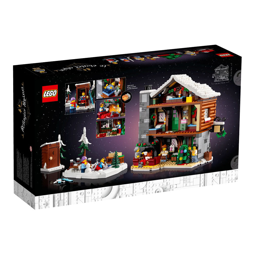 LEGO Icons Alpine Lodge Winter Village Collection 10325