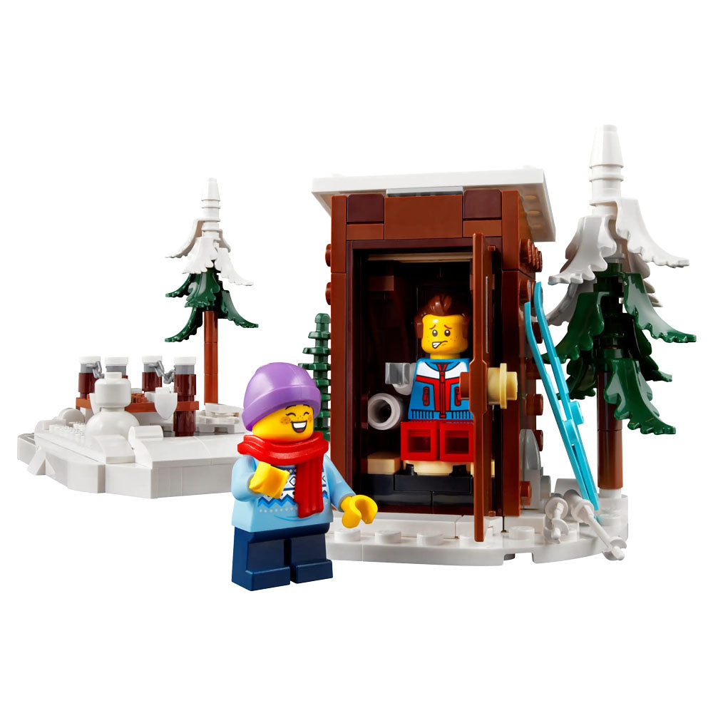 LEGO Icons Alpine Lodge Winter Village Collection 10325